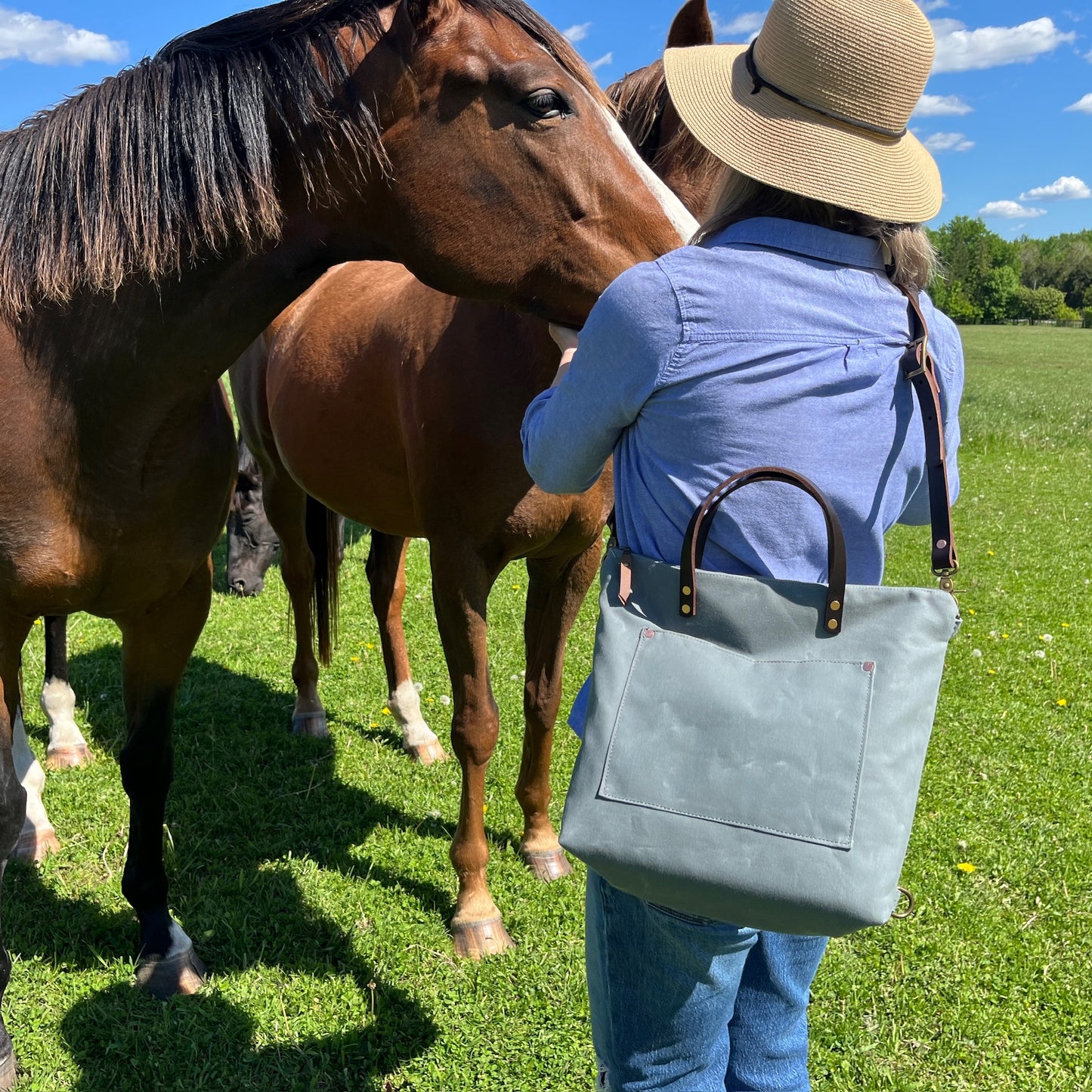 Large Derby Tote Backpack- Maker’s edition