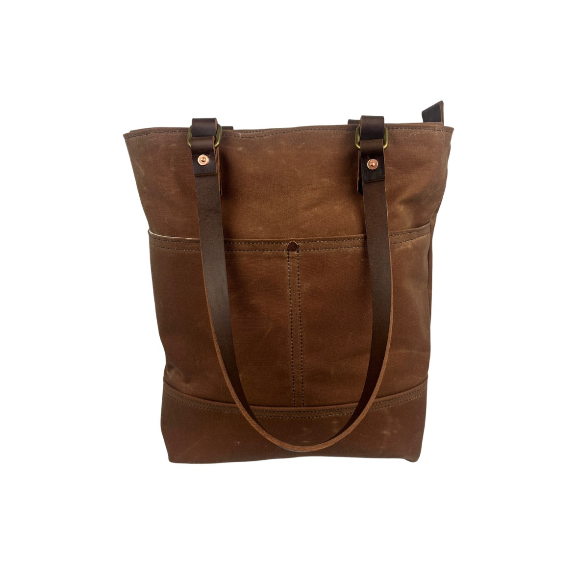 Brushed Brown Field tote