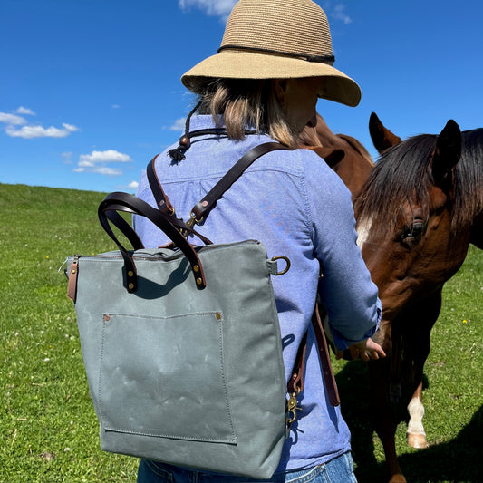 Large Derby Tote Backpack- Maker’s edition