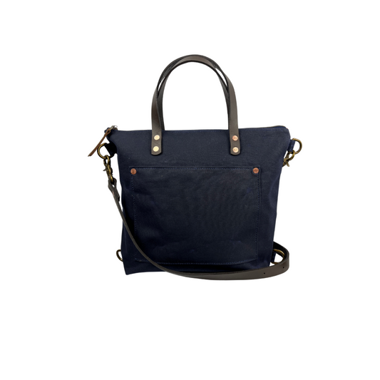 Derby Mini Tote Convertible Backpack- Navy