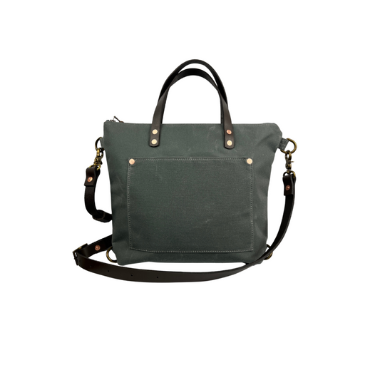Derby Mini Tote Convertible Backpack- Slate
