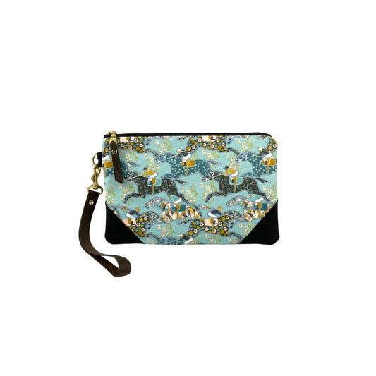 At the Races Gallops Wristlet