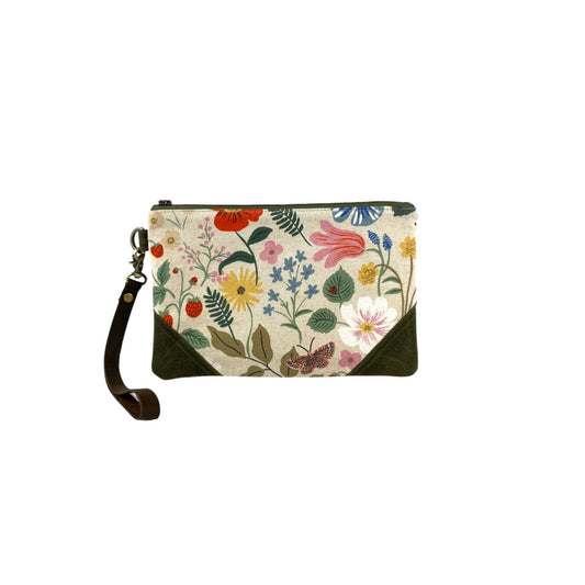 Strawberry Fields Gallops Wristlet