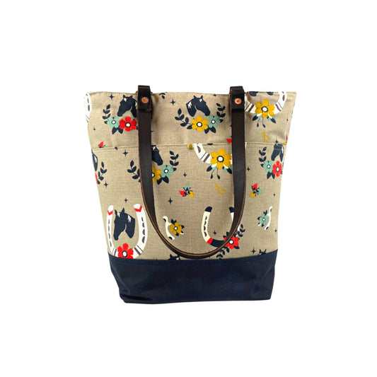 Lucky Horses Field tote